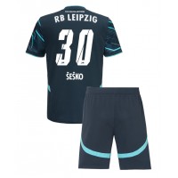 RB Leipzig Benjamin Sesko #30 Tredjeställ Barn 2024-25 Korta ärmar (+ Korta byxor)